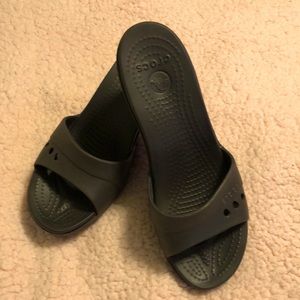 Croc sandals
